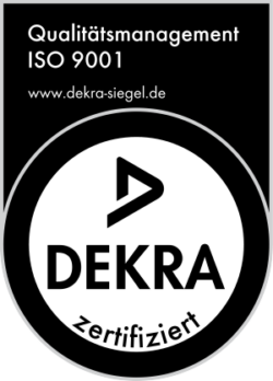 DEKRA QM ISO 9001 Badge